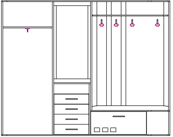 Эскиз прихожей