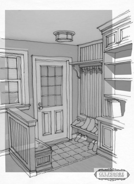 Эскиз прихожей