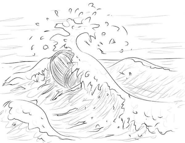 Сказка о царе Салтане бочка по морю плывет