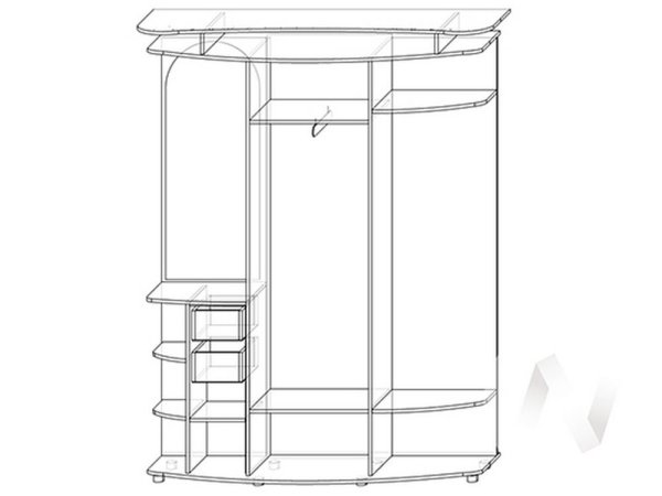 П4 с рисунком прихожая