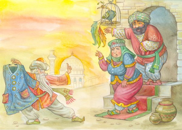 Иллюстрации к сказкам Востока