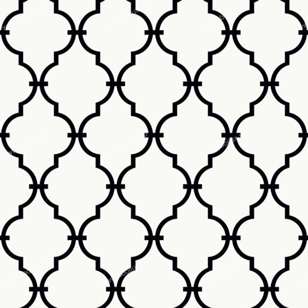 Марокканский четырехлистник вектор