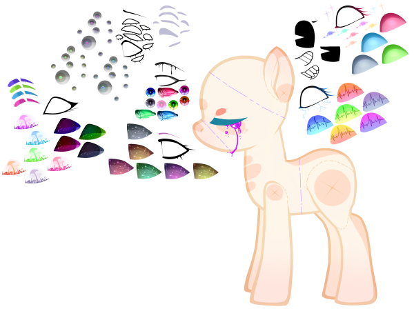 Одежда для пони обработки