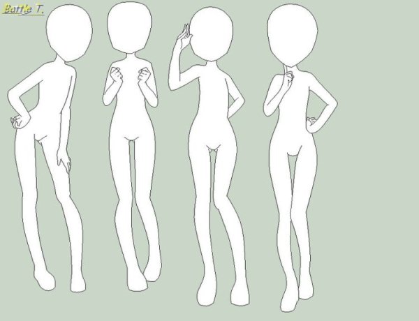 Тело аниме гача лайф