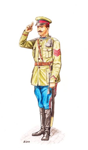 Солдат белой армии