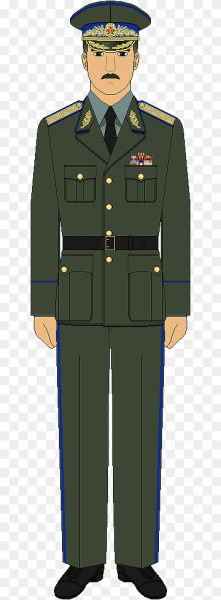 Рисунок военного офицера