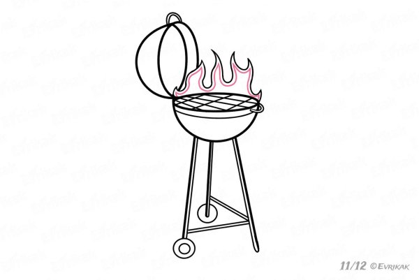 Мангал для рисования