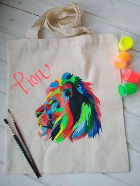 Эскиз сумки шоппер