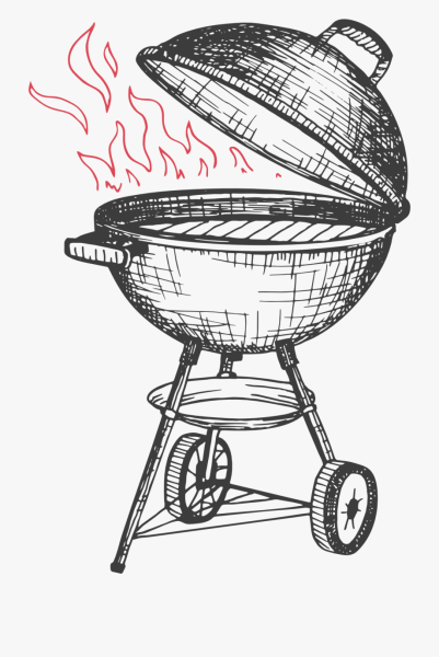 Барбекю рисунок