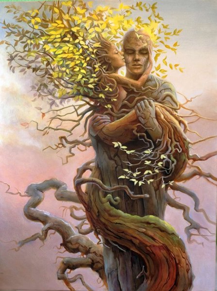 Дом дерево человек