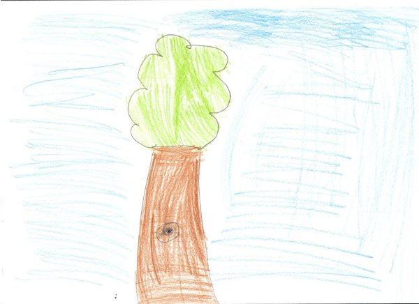 Стилизованные корни деревьев