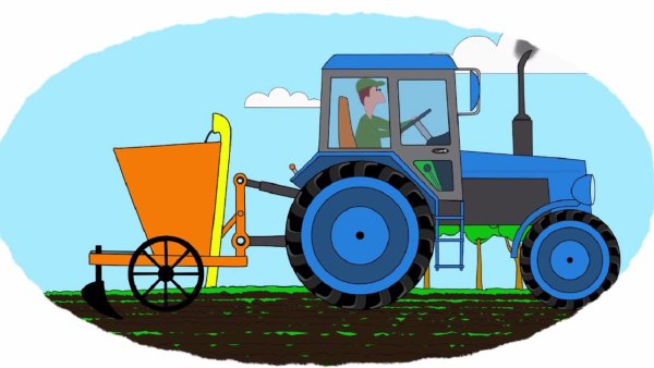 Тракторист для детей