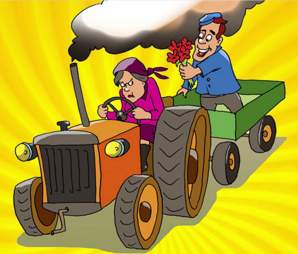 Трактор эмблема