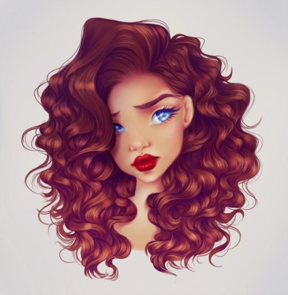 Кудри мультяшные