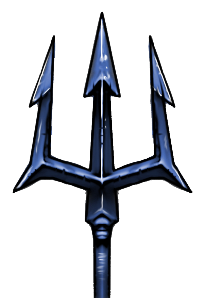 Трезубец Нептуна Посейдона