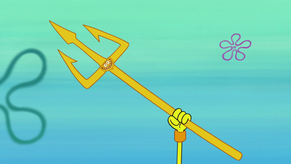 Трезубец мультяшный