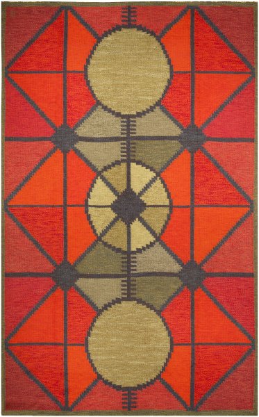 Ковер с геометрическим узором