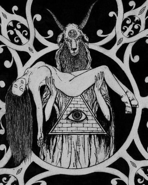 Оккультизм иллюстрации