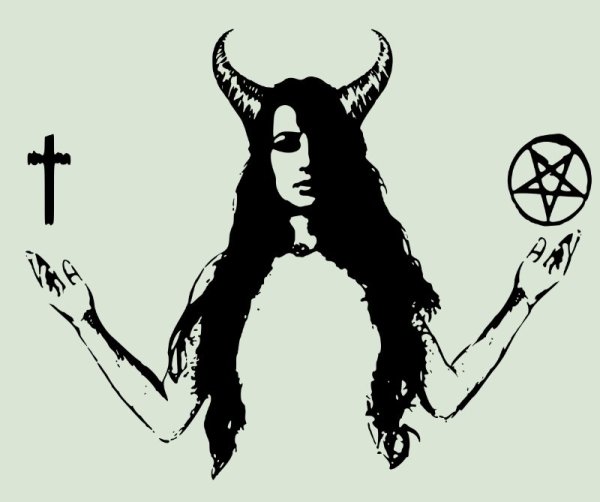 Сатанинские картинки для срисовки