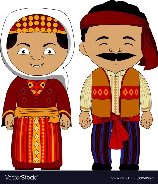 , Иллюстрации: армяне в национальных одеждах