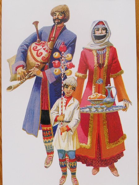 Национальные одежды народов Армении