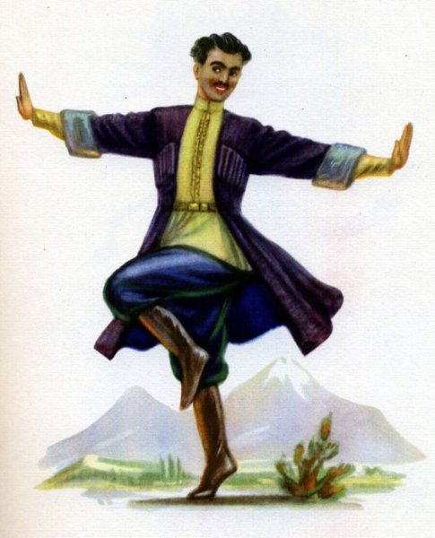 Армянский национальный костюм мужской