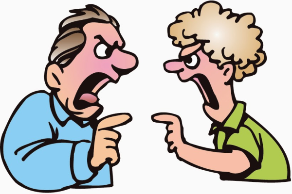 Агрессия на белом фоне