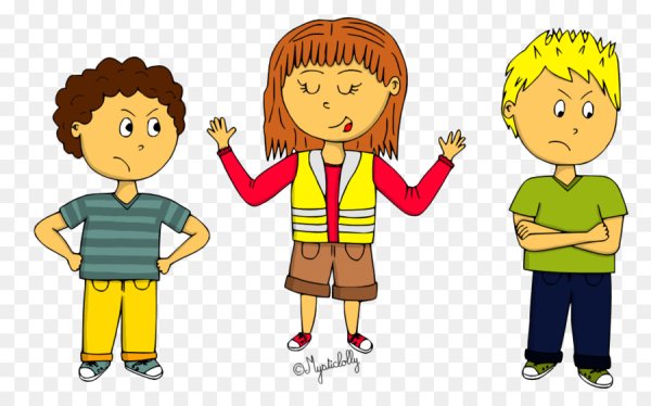 Конфликт в школе иллюстрация