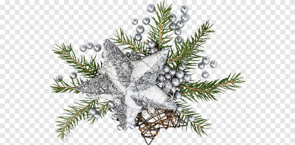 Новогодняя веточка