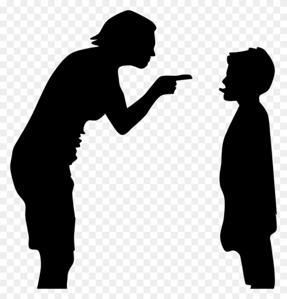 Агрессия силуэты