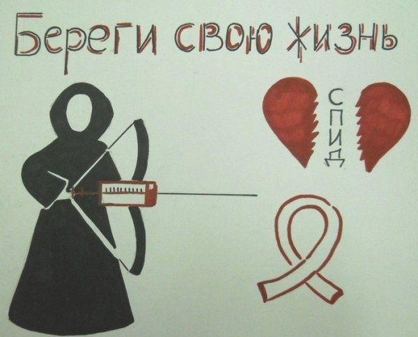 СПИД плакат