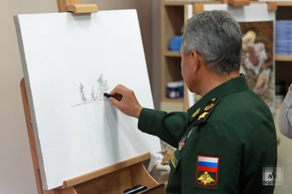 Сергей Кужугетович Шойгу живопись