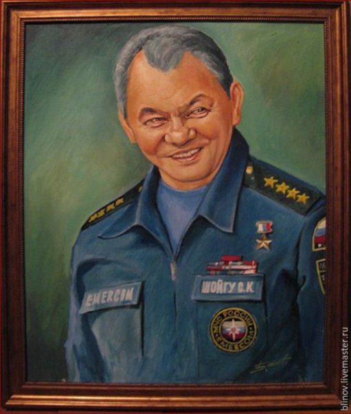 Картины Шойгу министр обороны