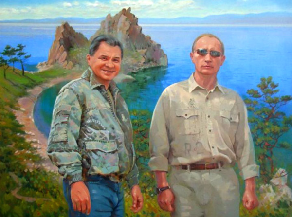 Сергей Шойгу живопись