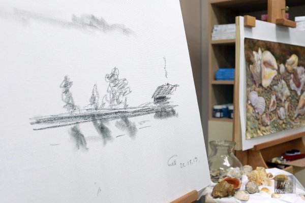 Рисунки Шойгу акварелью