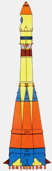 Космический корабль Восток Юрия Гагарина рисунок