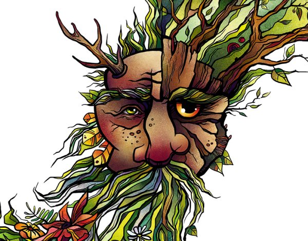 Маска Леший