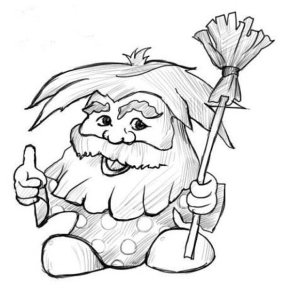 Леший злой дух