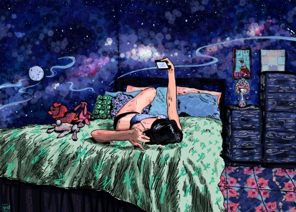 Картина сон