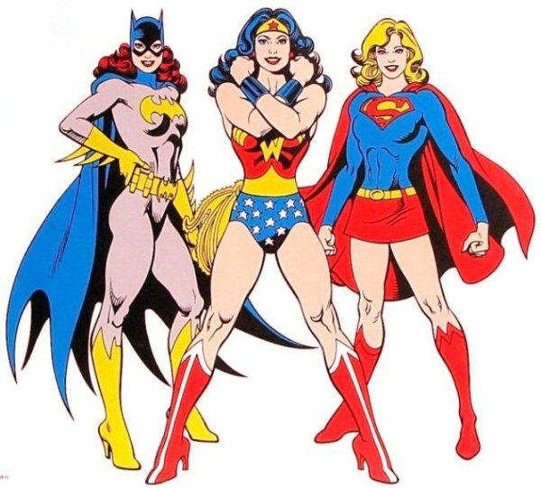 Вандер Вумен и Супергерл