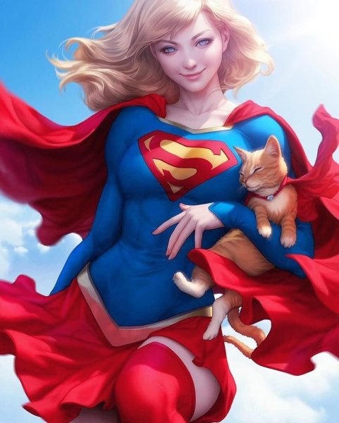 Супергёрл Марвел