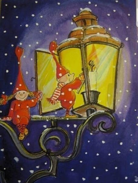 Рисование волшебного фонаря