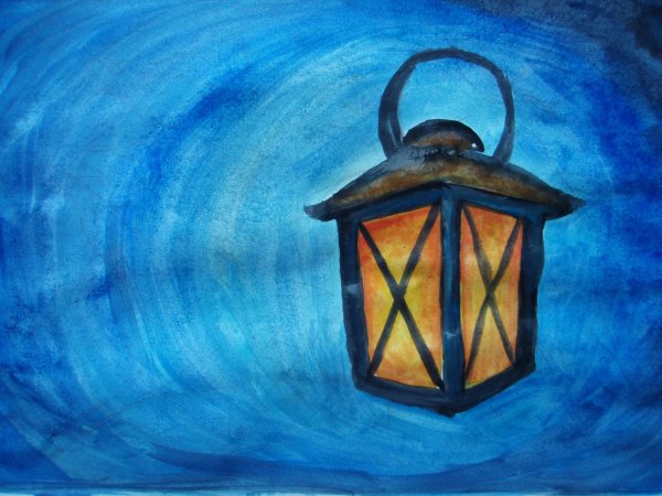 Рисование волшебного фонаря