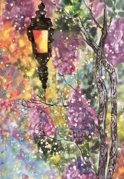 Рисование волшебного фонаря