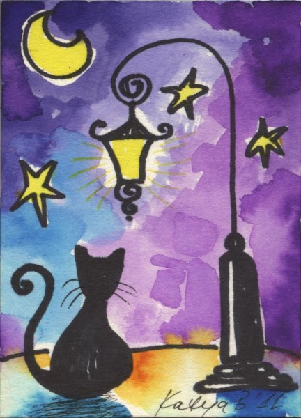 Рисование волшебного фонаря