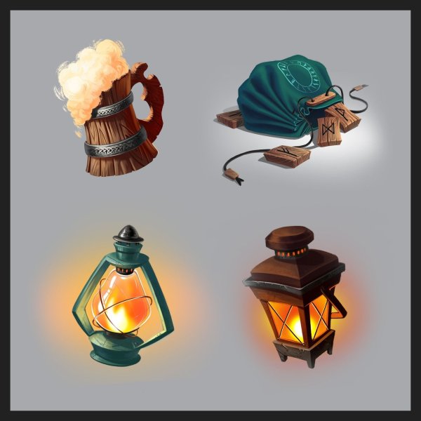 Фонарь арт фэнтези