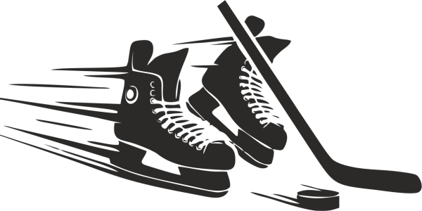 Коньки и клюшка