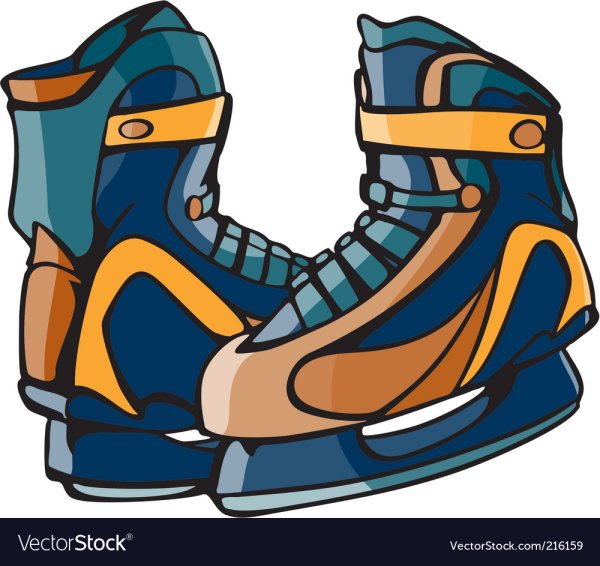 Коньки хоккейные мультяшная