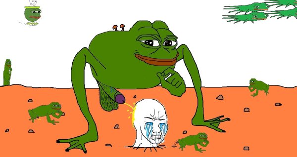 Лягушка Пепе член Пепе