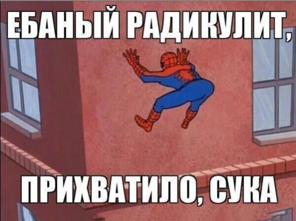 Болит спина Мем